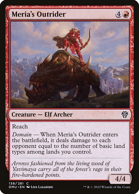 Meria's Outrider (138) [Dominaria United]