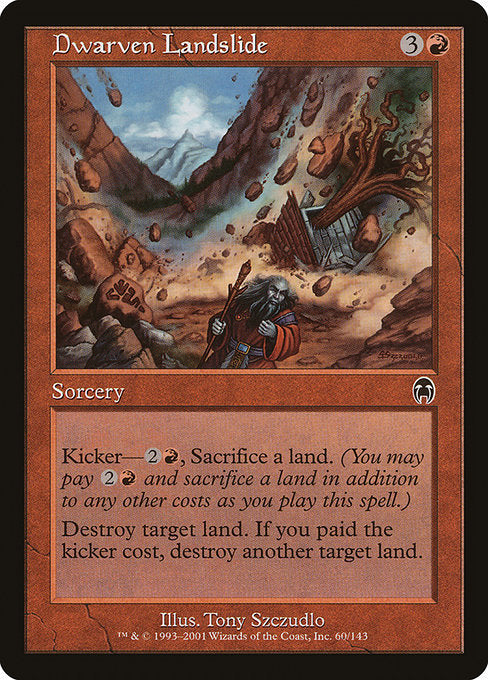 Dwarven Landslide (60) [Apocalypse]