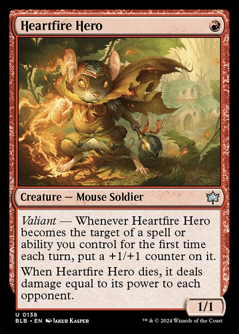 Heartfire Hero (138) [Bloomburrow]