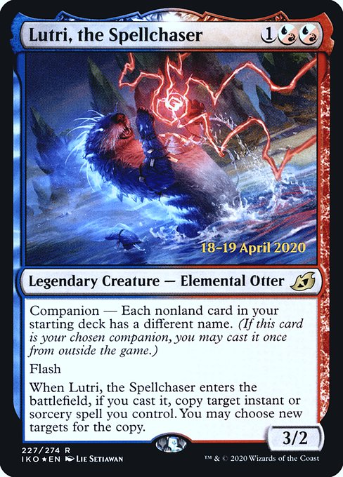 Lutri, the Spellchaser (227s) [Ikoria: Lair of Behemoths Promos]
