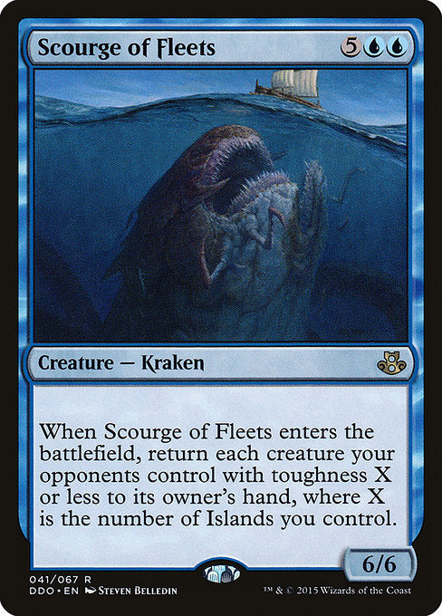 Scourge of Fleets (41) [Duel Decks: Elspeth vs. Kiora]