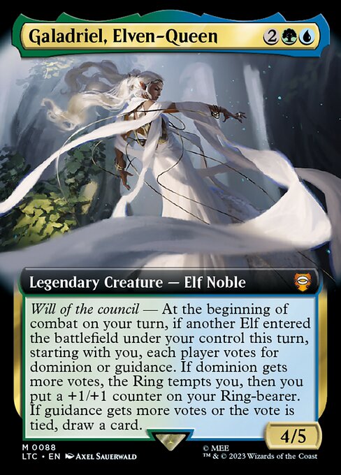Galadriel, Elven-Queen (88) [Tales of Middle-earth Commander] [Extended Art]