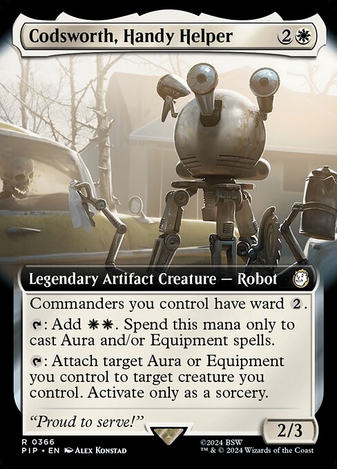 Codsworth, Handy Helper (366) [Fallout] [Extended Art]