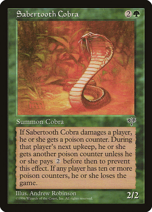 Sabertooth Cobra (238) [Mirage]