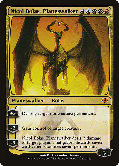 Nicol Bolas, Planeswalker (120) [Conflux]