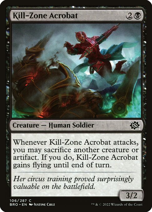 Kill-Zone Acrobat (106) [The Brothers' War]