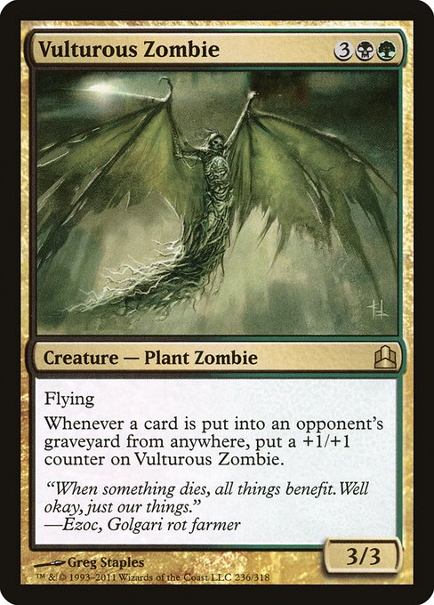 Vulturous Zombie (236) [Commander 2011]