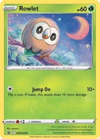 Rowlet - SWSH220 (Cosmos Holo) (SWSH220) [Miscellaneous Cards and Products]