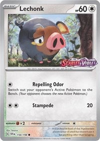 Lechonk - 154/198 (Store Promo) (154/198) [Miscellaneous Cards and Products]