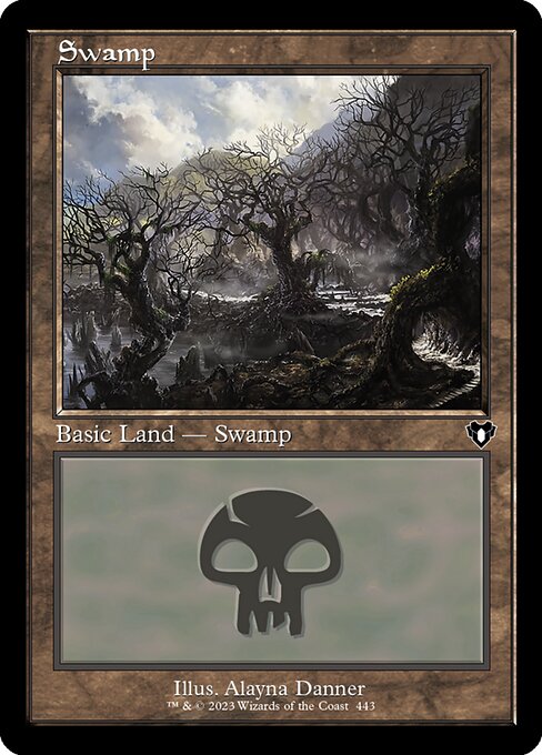 Swamp (443) [Commander Masters]