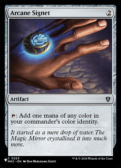 Arcane Signet (MKC-223) [The List]