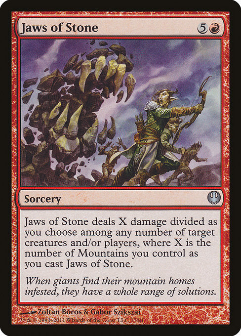 Jaws of Stone (77) [Duel Decks: Knights vs. Dragons]