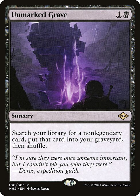 Unmarked Grave (106) [Modern Horizons 2]