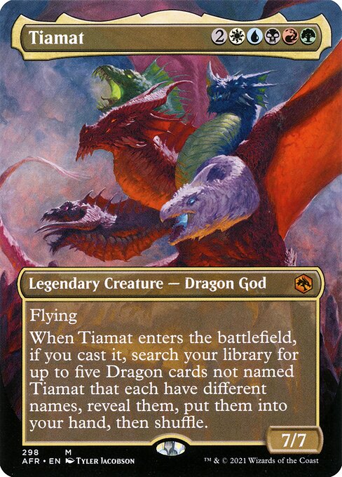 Tiamat (298) [Adventures in the Forgotten Realms] [Borderless]