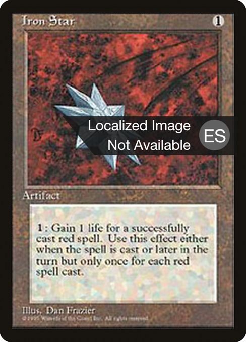 Iron Star (326) [Fourth Edition Foreign Black Border]