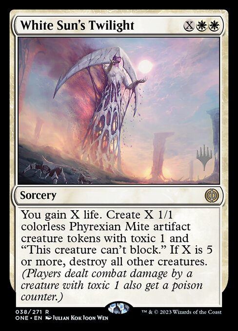 White Sun's Twilight (38p) [Phyrexia: All Will Be One Promos]