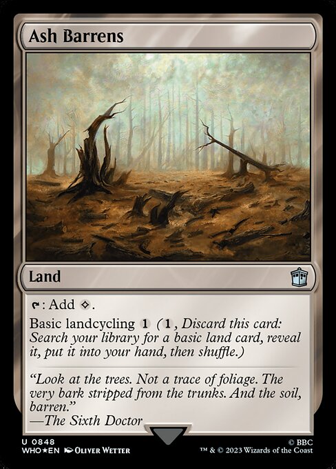 Ash Barrens (848) [Doctor Who]