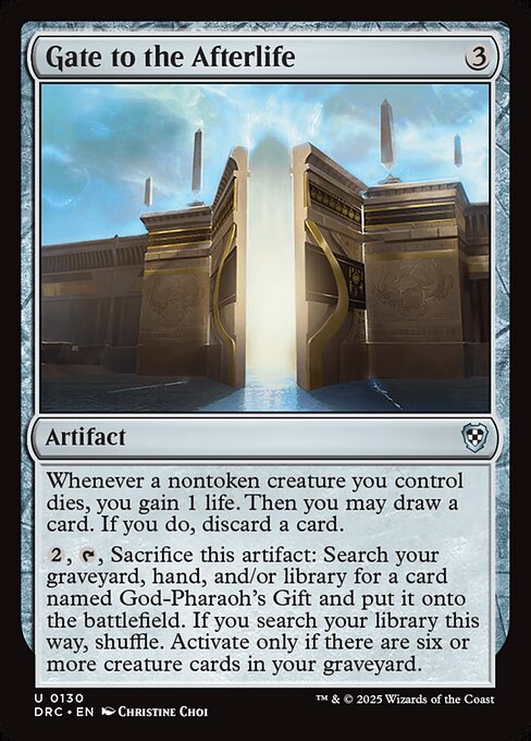 Gate to the Afterlife (130) [Aetherdrift Commander]