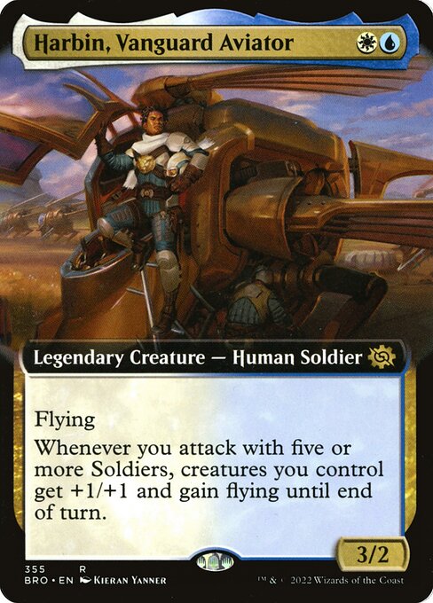 Harbin, Vanguard Aviator (355) [The Brothers' War] [Extended Art]