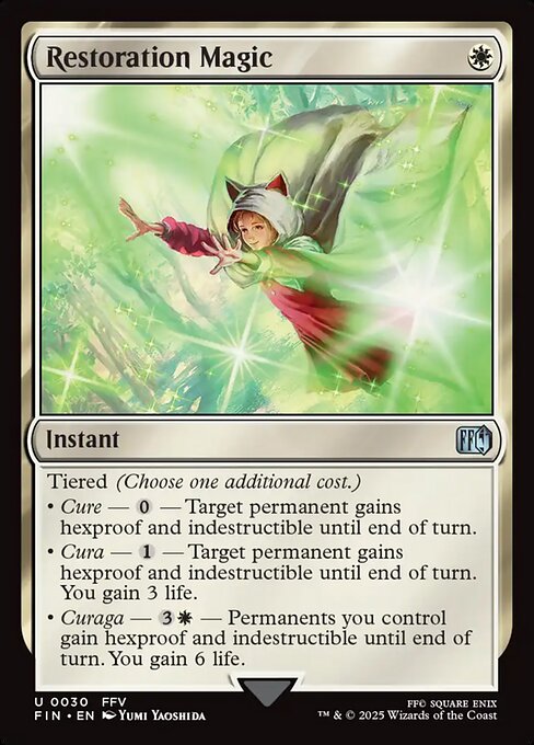 Restoration Magic (30) [Final Fantasy]