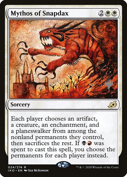 Mythos of Snapdax (24p) [Ikoria: Lair of Behemoths Promos]