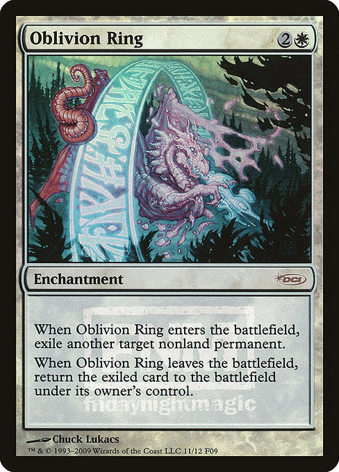 Oblivion Ring (11) [Friday Night Magic 2009]