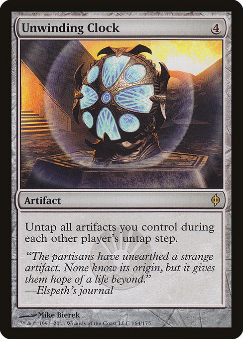 Unwinding Clock (164) [New Phyrexia]