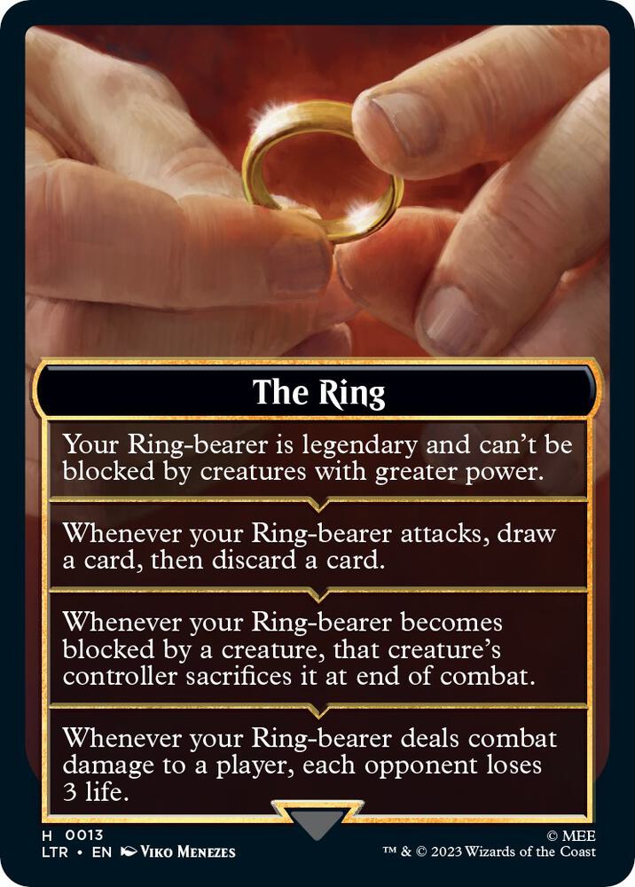 The Ring Helper Card (13) [The Lord of the Rings: Tales of Middle-earth]