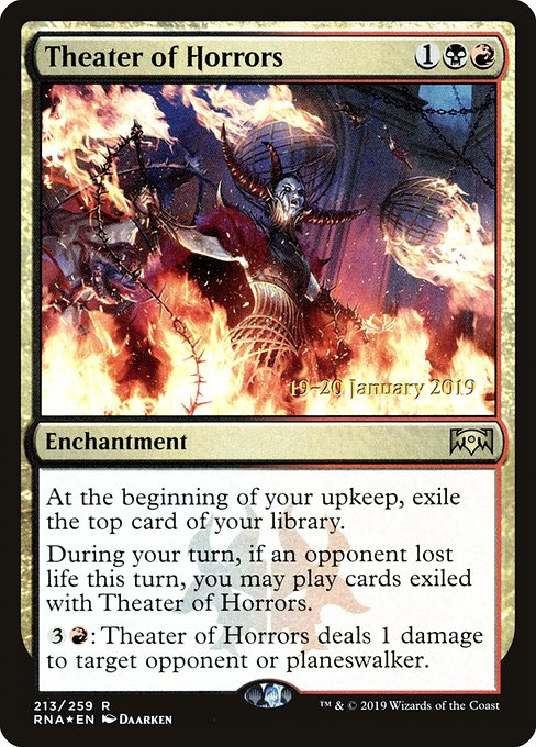 Theater of Horrors (213s) [Ravnica Allegiance Promos]