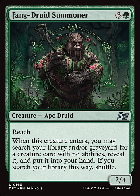 Fang-Druid Summoner (163) [Aetherdrift]