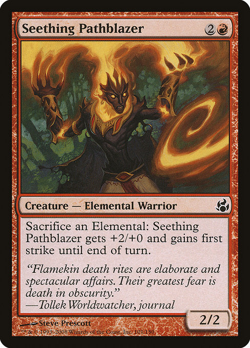 Seething Pathblazer (101) [Morningtide]