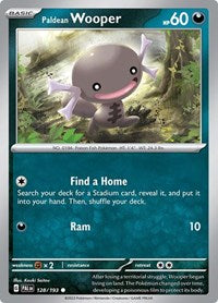 Paldean Wooper (128/193) [SV02 Paldea Evolved]