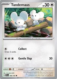 Tandemaus - 166/193 (166/193) [SV02 Paldea Evolved]