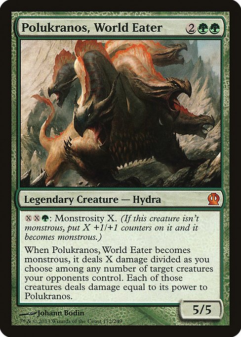 Polukranos, World Eater (172) [Theros]