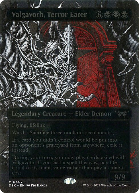 Valgavoth, Terror Eater (407) [Duskmourn: House of Horror]