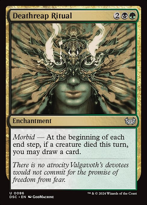 Deathreap Ritual (86) [Duskmourn: House of Horror Commander]