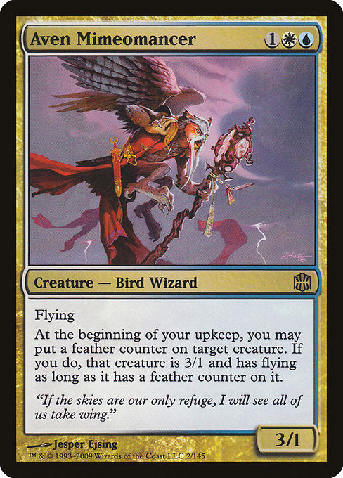 Aven Mimeomancer (2) [Alara Reborn]