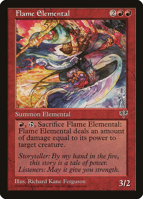 Flame Elemental (175) [Mirage]