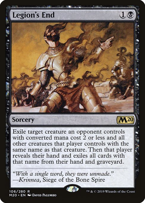 Legion's End (106) [Core Set 2020]