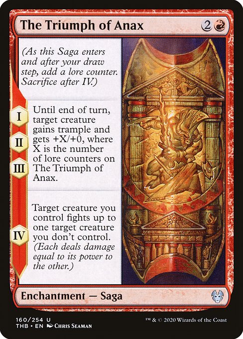 The Triumph of Anax (160) [Theros Beyond Death]