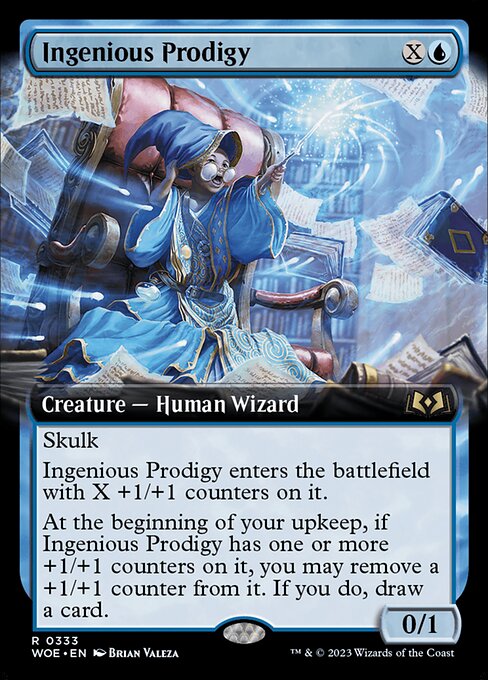 Ingenious Prodigy (333) [Wilds of Eldraine] [Extended Art]