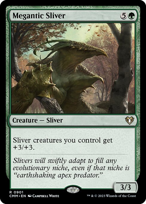 Megantic Sliver (901) [Commander Masters]
