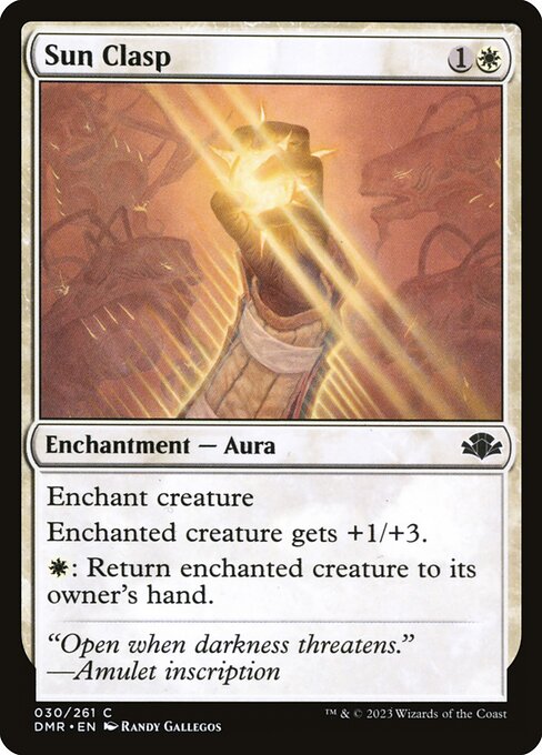 Sun Clasp (30) [Dominaria Remastered]