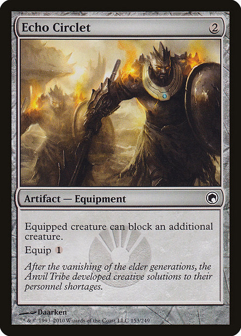 Echo Circlet (153) [Scars of Mirrodin]