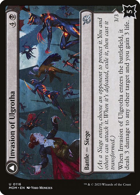 Invasion of Ulgrotha // Grandmother Ravi Sengir (116) [March of the Machine]