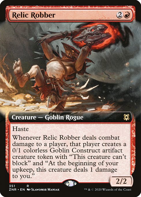 Relic Robber (351) [Zendikar Rising] [Extended Art]