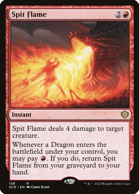 Spit Flame (158) [Starter Commander Decks]