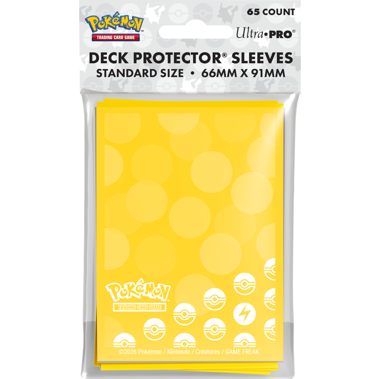 Pokemon Energy Type Sleeves 65ct