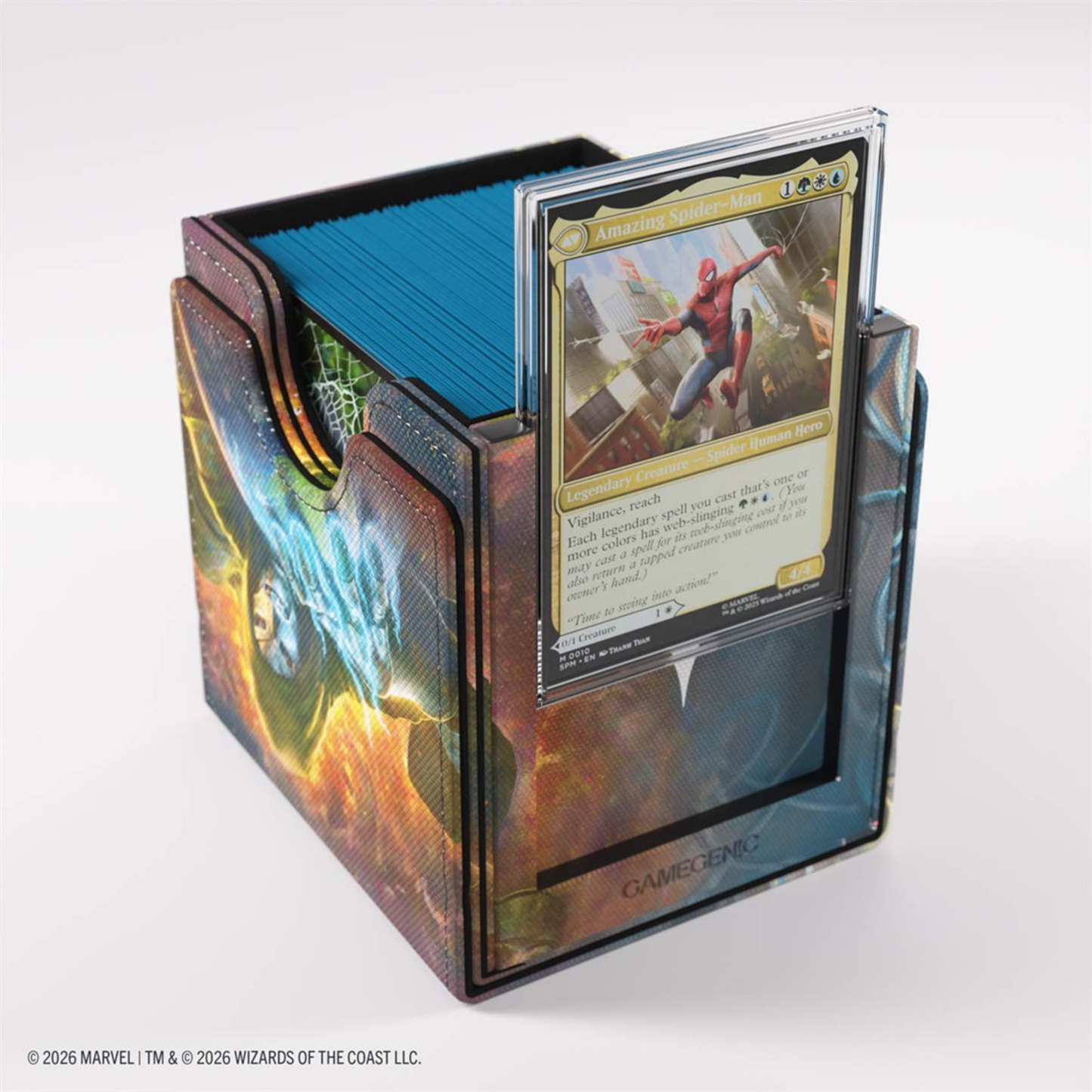 Marvel Super Heroes: Sidekick Pro (100+)Deck Box : Doom Reigns Supreme/Loki Laufeyson