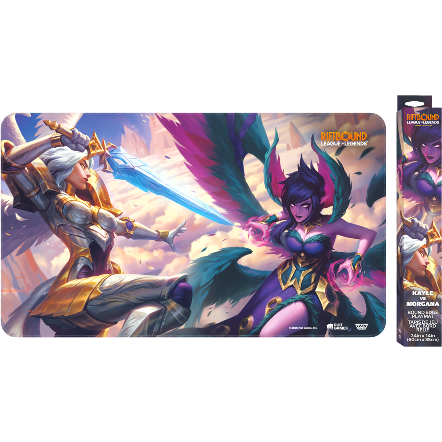 Riftbound Vendetta Playmat: Kayle vs. Morgana